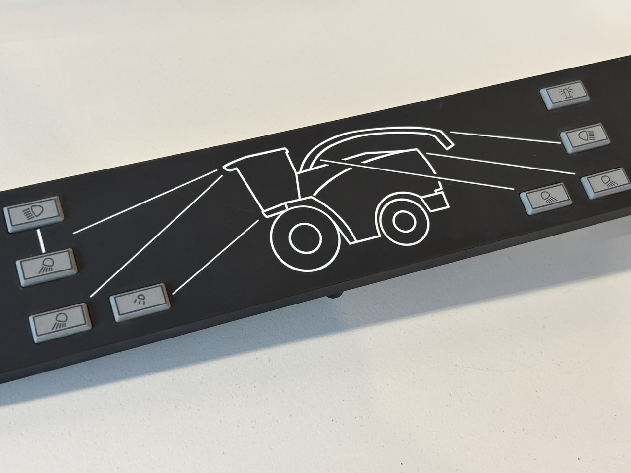 Claas Jaguar Lexion Przełącznik Panel Włącznik Moduł Oświetlenia Roboczego 0005592901 00 0559 290 1 - Sistem listrik untuk Peralatan pertanian: gambar 3 Claas Jaguar Lexion Przełącznik Panel Włącznik Moduł Oświetlenia Roboczego 0005592901 00 0559 290 1 - Sistem listrik untuk Peralatan pertanian: gambar 3