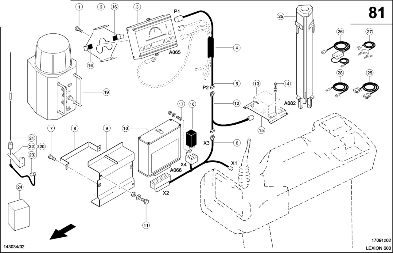 Claas Lexion 600 CZUJNIK 0000151862 (Monitor; outback gps układ kierowniczy) - Sensor untuk Peralatan pertanian: gambar 1 Claas Lexion 600 CZUJNIK 0000151862 (Monitor; outback gps układ kierowniczy) - Sensor untuk Peralatan pertanian: gambar 1