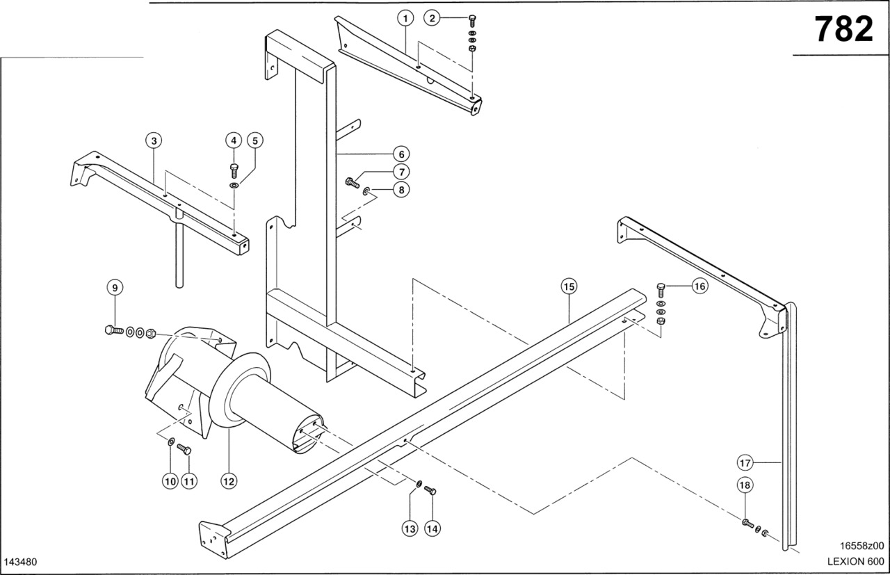 Claas Lexion 600 DŹWIGAR GŁÓWNY 0007948541 (Uchwyt dla zbiornika paliwa) - Tangki bahan bakar untuk Pemanen gabungan: gambar 1 Claas Lexion 600 DŹWIGAR GŁÓWNY 0007948541 (Uchwyt dla zbiornika paliwa) - Tangki bahan bakar untuk Pemanen gabungan: gambar 1