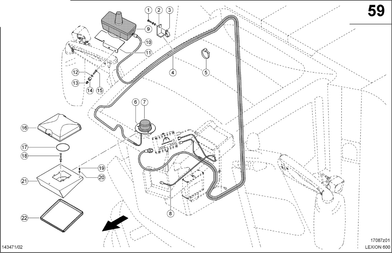 Claas Lexion 600 MODUŁ 0000160150 (Gps-odbiornik / gps-antena) - Sistem navigasi untuk Pemanen gabungan: gambar 1 Claas Lexion 600 MODUŁ 0000160150 (Gps-odbiornik / gps-antena) - Sistem navigasi untuk Pemanen gabungan: gambar 1