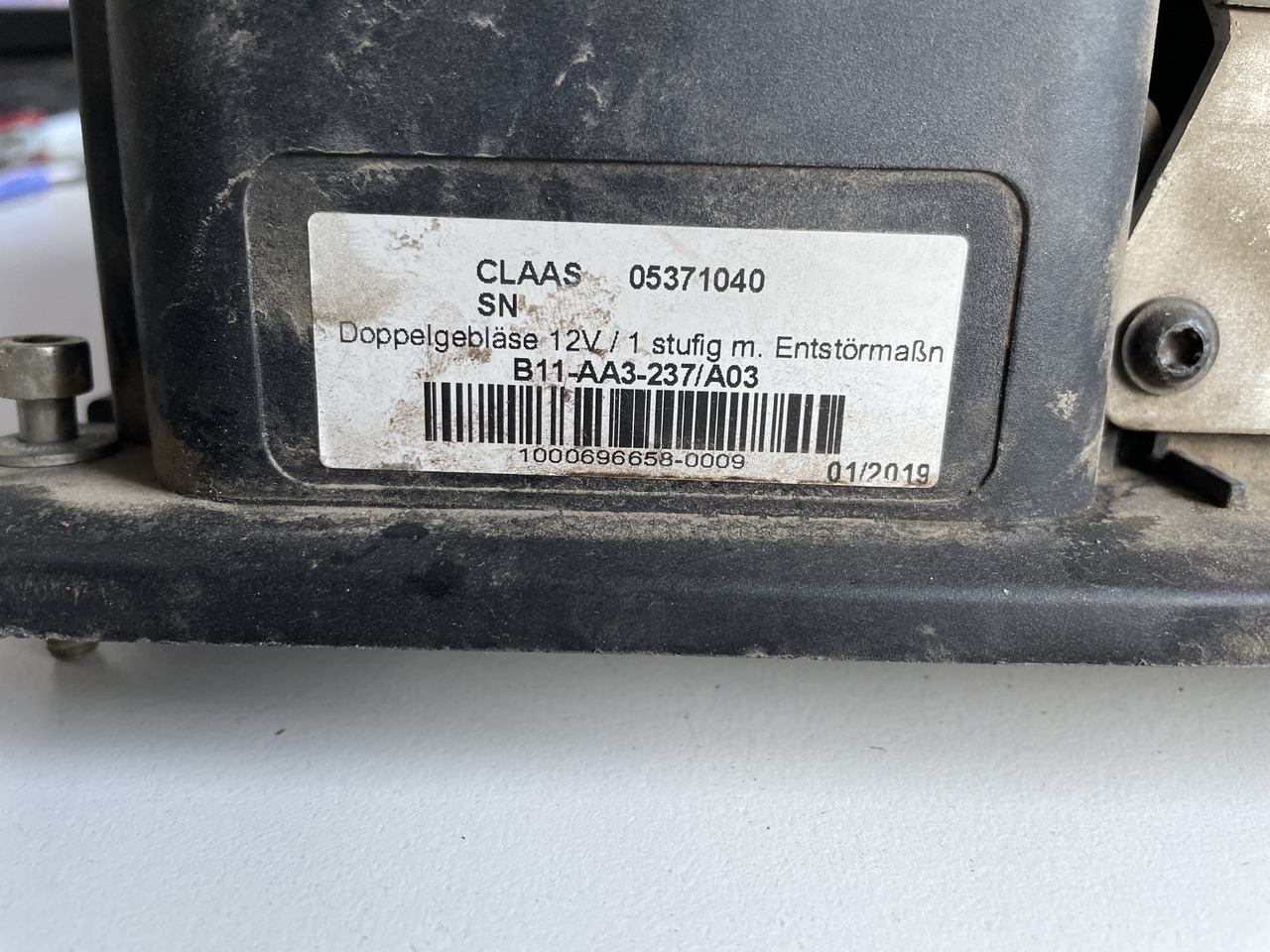 Claas Lexion Jaguar Tucano - dmuchawa 05371040 537104 - Motor peniup untuk Peralatan pertanian: gambar 4 Claas Lexion Jaguar Tucano - dmuchawa 05371040 537104 - Motor peniup untuk Peralatan pertanian: gambar 4
