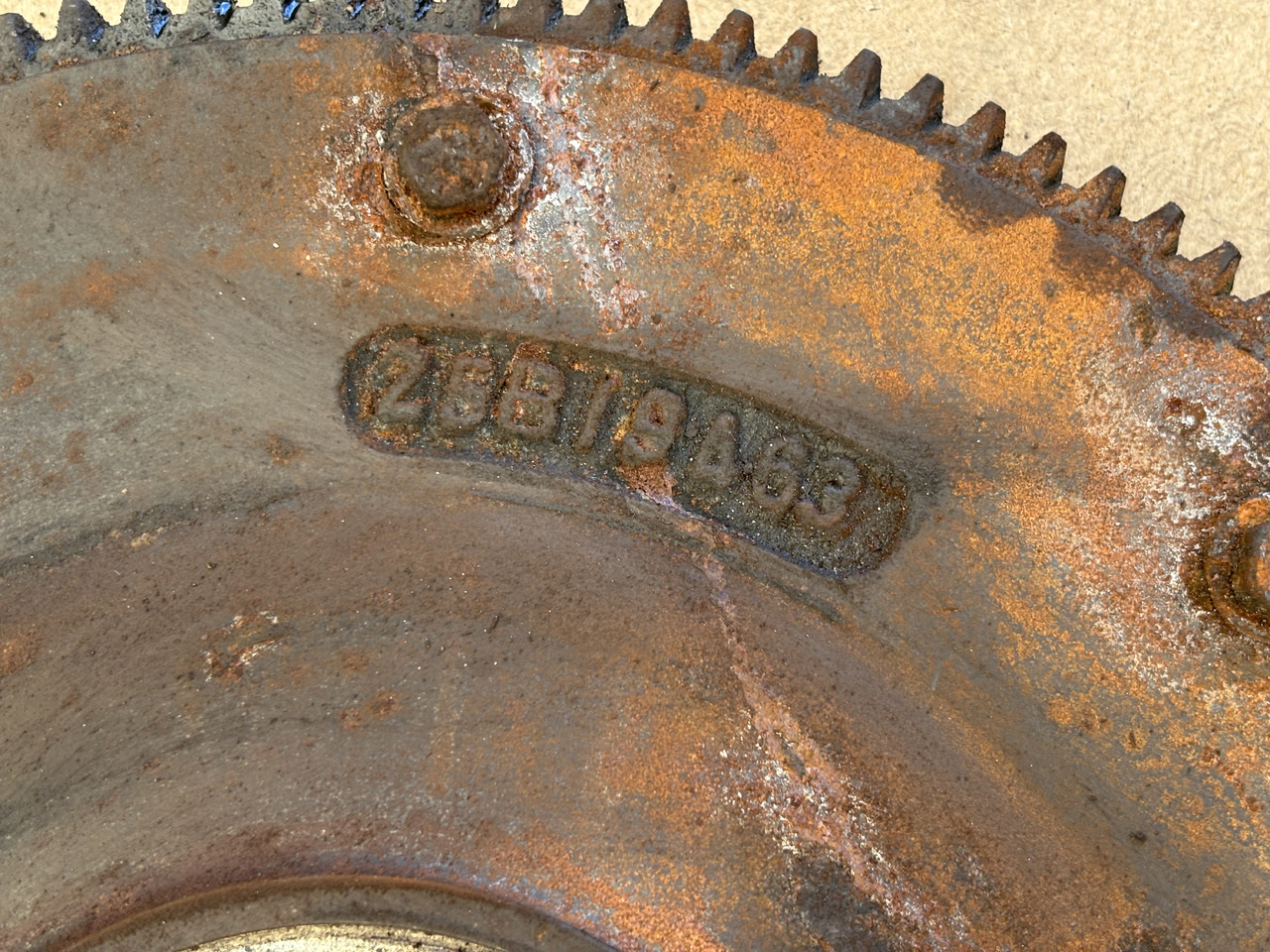 Cummins 8.3 6CT 6CTA 6CTAA Koło zamachowe 3993881 - Roda gila untuk Peralatan pertanian: gambar 4 Cummins 8.3 6CT 6CTA 6CTAA Koło zamachowe 3993881 - Roda gila untuk Peralatan pertanian: gambar 4