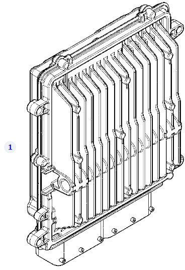 Fendt 828 Vario - moduł sterownik silnika EDC F836200010020 - ECU untuk Peralatan pertanian: gambar 1 Fendt 828 Vario - moduł sterownik silnika EDC F836200010020 - ECU untuk Peralatan pertanian: gambar 1