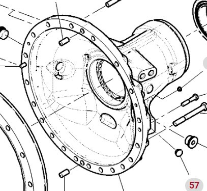 Fendt 930 933 936 939 942 Vario Gen 6 Obudowa Osi Tylnej Zwolnicy CZĘŚCI H218PP014511A - Final drive untuk Peralatan pertanian: gambar 1 Fendt 930 933 936 939 942 Vario Gen 6 Obudowa Osi Tylnej Zwolnicy CZĘŚCI H218PP014511A - Final drive untuk Peralatan pertanian: gambar 1