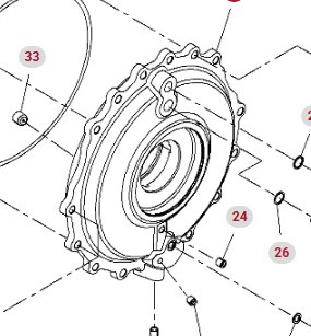 Fendt 930 933 936 939 942 Vario Gen 6 Pokrywa Przedniej Osi CZĘŚCI H218PF050007A - Poros dan bagian untuk Traktor: gambar 1 Fendt 930 933 936 939 942 Vario Gen 6 Pokrywa Przedniej Osi CZĘŚCI H218PF050007A - Poros dan bagian untuk Traktor: gambar 1