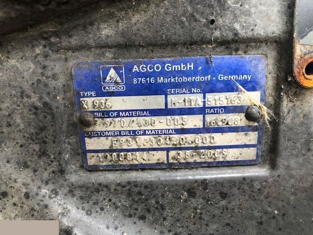 Fendt 930 - Zwrotnica - Buku jari kemudi untuk Peralatan pertanian: gambar 2 Fendt 930 - Zwrotnica - Buku jari kemudi untuk Peralatan pertanian: gambar 2