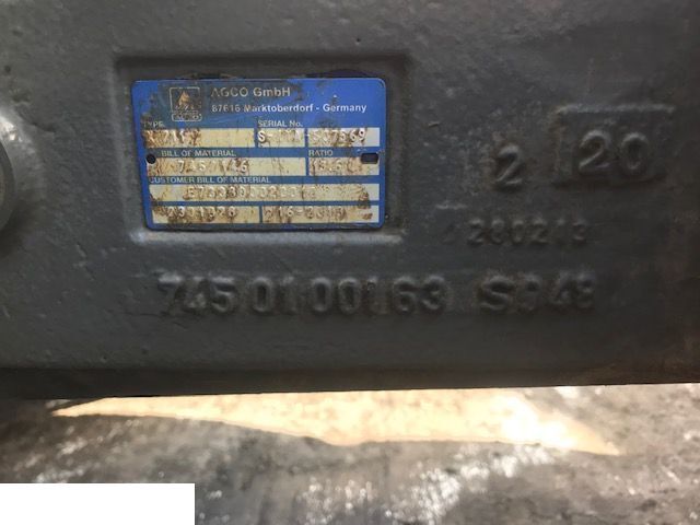 Fendt - Most Przedni TYP: x 711 - Dyfer - Gigi diferensial untuk Peralatan pertanian: gambar 5 Fendt - Most Przedni TYP: x 711 - Dyfer - Gigi diferensial untuk Peralatan pertanian: gambar 5