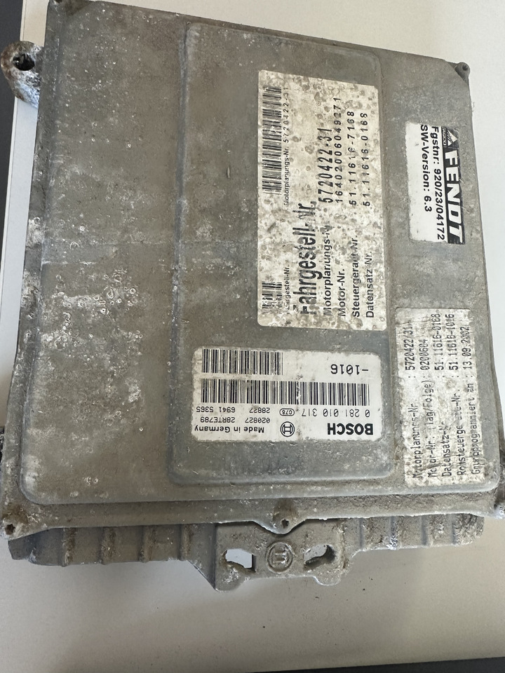 Fendt Sterownik 920/23/04172 - ECU untuk Peralatan pertanian: gambar 1 Fendt Sterownik 920/23/04172 - ECU untuk Peralatan pertanian: gambar 1