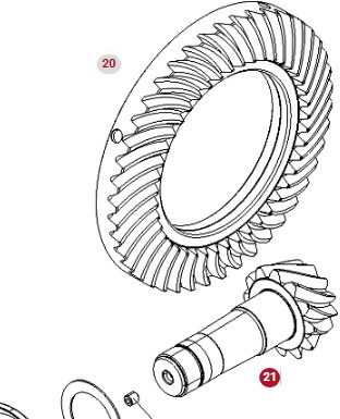 Fendt Vario 1038 1042 1046 1050 GEN 3 Atak Koło Koronowe Wałek Zębaty 530150410530 530150410540 - Penularan untuk Peralatan pertanian: gambar 1 Fendt Vario 1038 1042 1046 1050 GEN 3 Atak Koło Koronowe Wałek Zębaty 530150410530 530150410540 - Penularan untuk Peralatan pertanian: gambar 1