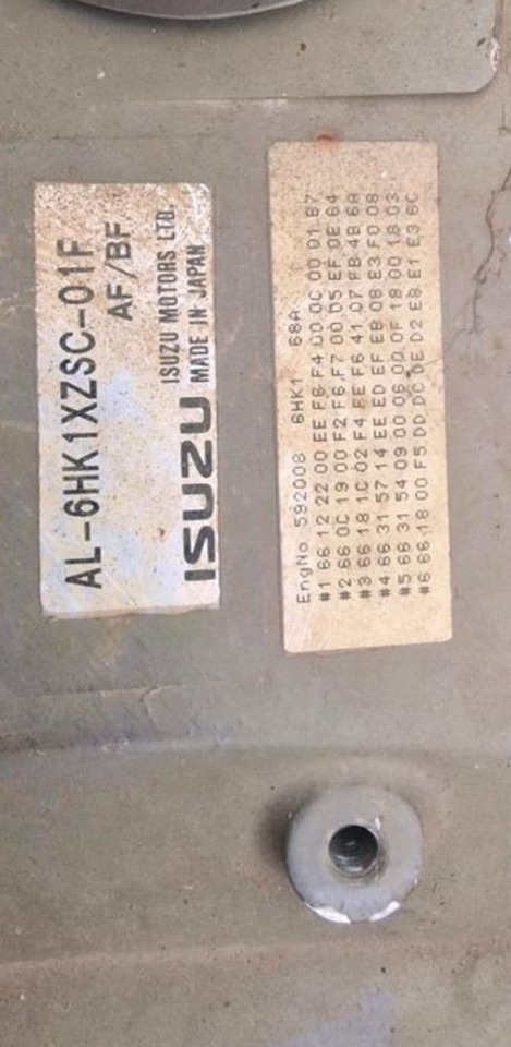 Isuzu 6HK1 - silnik kompletny - Mesin untuk Truk: gambar 3 Isuzu 6HK1 - silnik kompletny - Mesin untuk Truk: gambar 3