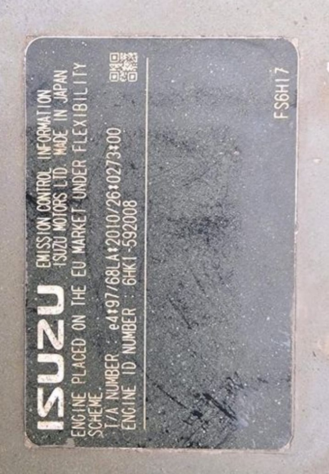 Isuzu 6HK1 - silnik kompletny - Mesin untuk Truk: gambar 4 Isuzu 6HK1 - silnik kompletny - Mesin untuk Truk: gambar 4