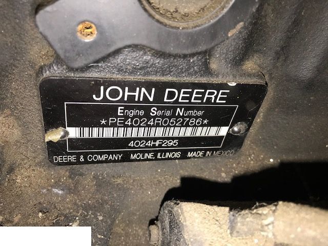 John Deere 4024 - Części - Suku Cadang Mesin untuk Peralatan pertanian: gambar 1 John Deere 4024 - Części - Suku Cadang Mesin untuk Peralatan pertanian: gambar 1
