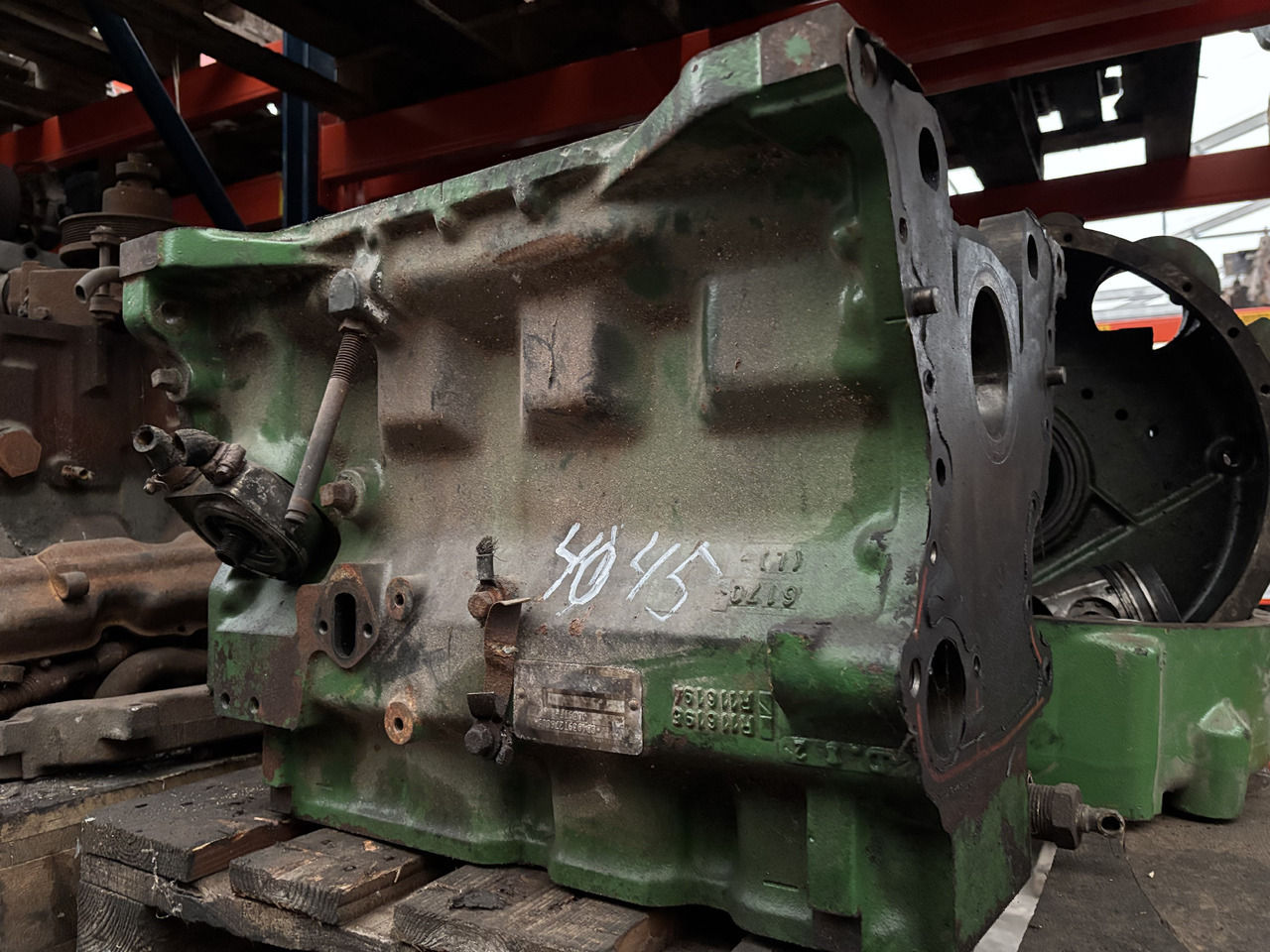 John Deere 4039TF 4045 R116195 R11619 R121421 Blok Silnika Tłoki Obudowa Koła Zamachowego CZĘŚCI - Blok silinder untuk Peralatan pertanian: gambar 1 John Deere 4039TF 4045 R116195 R11619 R121421 Blok Silnika Tłoki Obudowa Koła Zamachowego CZĘŚCI - Blok silinder untuk Peralatan pertanian: gambar 1