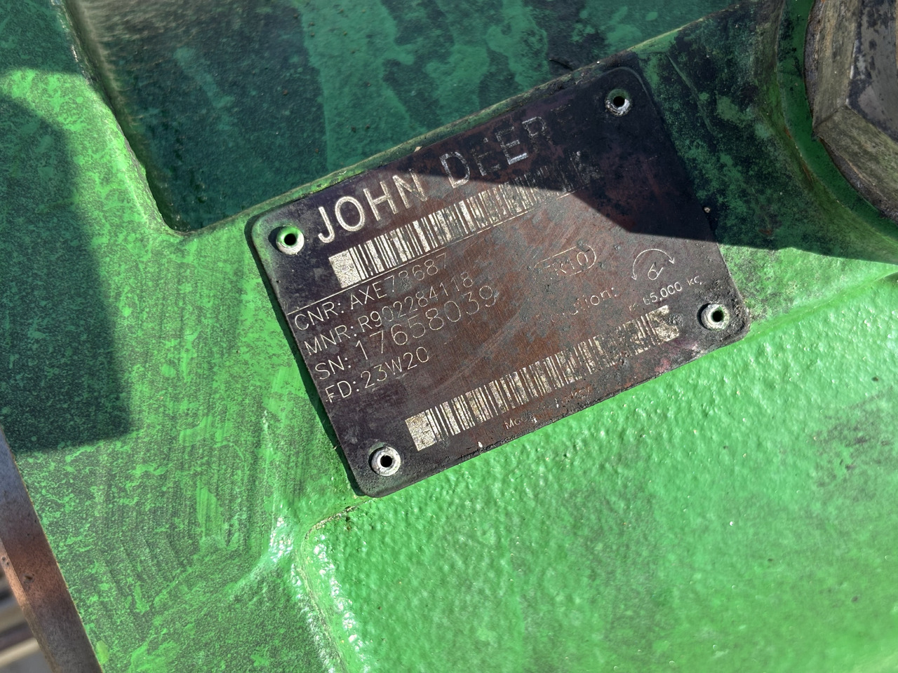 John Deere 8200 8400 8600 9500 9800 Hydromotor AXE78687 - Motor hidrolik untuk Peralatan pertanian: gambar 3 John Deere 8200 8400 8600 9500 9800 Hydromotor AXE78687 - Motor hidrolik untuk Peralatan pertanian: gambar 3