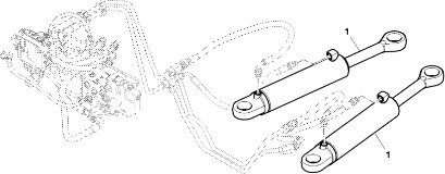 John Deere 9470RX - Siłownik hydrauliczny RE231216 (Kierowanie) - Silinder hidrolik untuk Peralatan pertanian: gambar 1 John Deere 9470RX - Siłownik hydrauliczny RE231216 (Kierowanie) - Silinder hidrolik untuk Peralatan pertanian: gambar 1