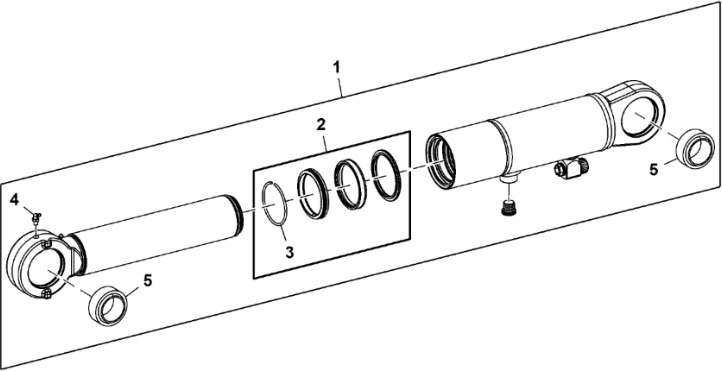 John Deere 9470RX - Zestaw siłownika hydr. AHC22065 (Gąsienice i obciąźniki) - Silinder hidrolik untuk Peralatan pertanian: gambar 1 John Deere 9470RX - Zestaw siłownika hydr. AHC22065 (Gąsienice i obciąźniki) - Silinder hidrolik untuk Peralatan pertanian: gambar 1