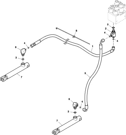 John Deere 960 - Siłownik hydrauliczny DC213432 (Układ hydrauliczny) - Silinder hidrolik untuk Peralatan pertanian: gambar 1 John Deere 960 - Siłownik hydrauliczny DC213432 (Układ hydrauliczny) - Silinder hidrolik untuk Peralatan pertanian: gambar 1