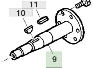 John Deere 9780CTS 9780HM 9780 CTS Wał H164717 - Penularan untuk Peralatan pertanian: gambar 1 John Deere 9780CTS 9780HM 9780 CTS Wał H164717 - Penularan untuk Peralatan pertanian: gambar 1