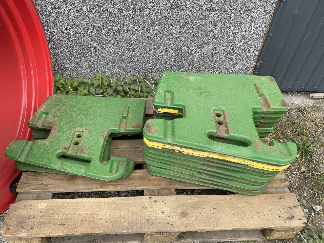 John Deere - obciążniki walizkowe - Counterweight untuk Peralatan pertanian: gambar 1 John Deere - obciążniki walizkowe - Counterweight untuk Peralatan pertanian: gambar 1