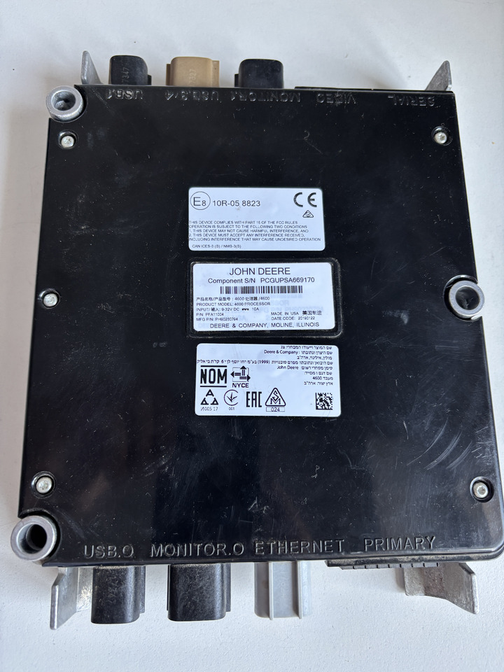 John Deere - sterownik moduł ECU PFA11004 - ECU untuk Peralatan pertanian: gambar 1 John Deere - sterownik moduł ECU PFA11004 - ECU untuk Peralatan pertanian: gambar 1