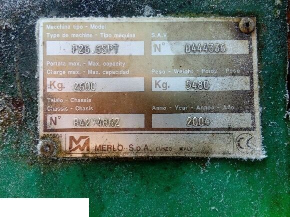 ŁADOWARKA TELESKOPOWA Merlo p26.6 spt - CZĘŚCI - Pompa Paliwa - Pompa bahan bakar untuk Peralatan pertanian: gambar 5 ŁADOWARKA TELESKOPOWA Merlo p26.6 spt - CZĘŚCI - Pompa Paliwa - Pompa bahan bakar untuk Peralatan pertanian: gambar 5