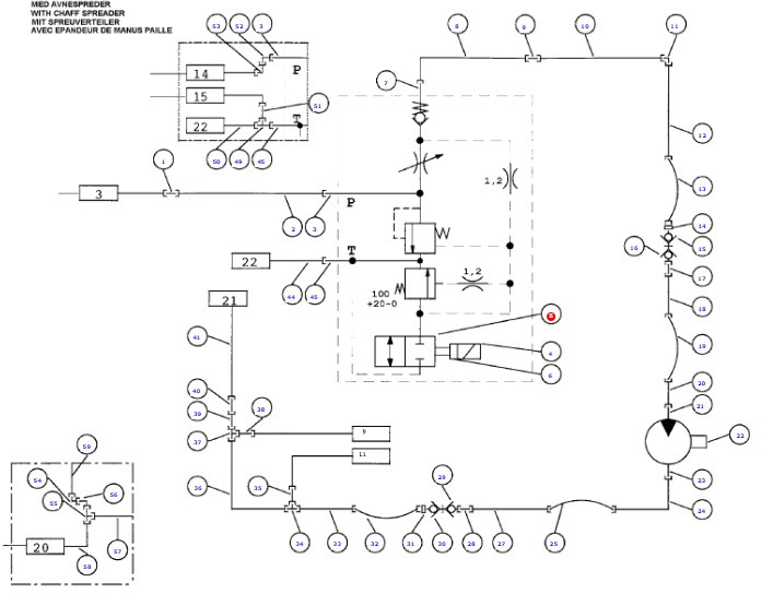 Massey Fergusson MF 30 32 - hydromotor pompa hydrauliczna D45120700 - Pompa hidrolik untuk Peralatan pertanian: gambar 1 Massey Fergusson MF 30 32 - hydromotor pompa hydrauliczna D45120700 - Pompa hidrolik untuk Peralatan pertanian: gambar 1