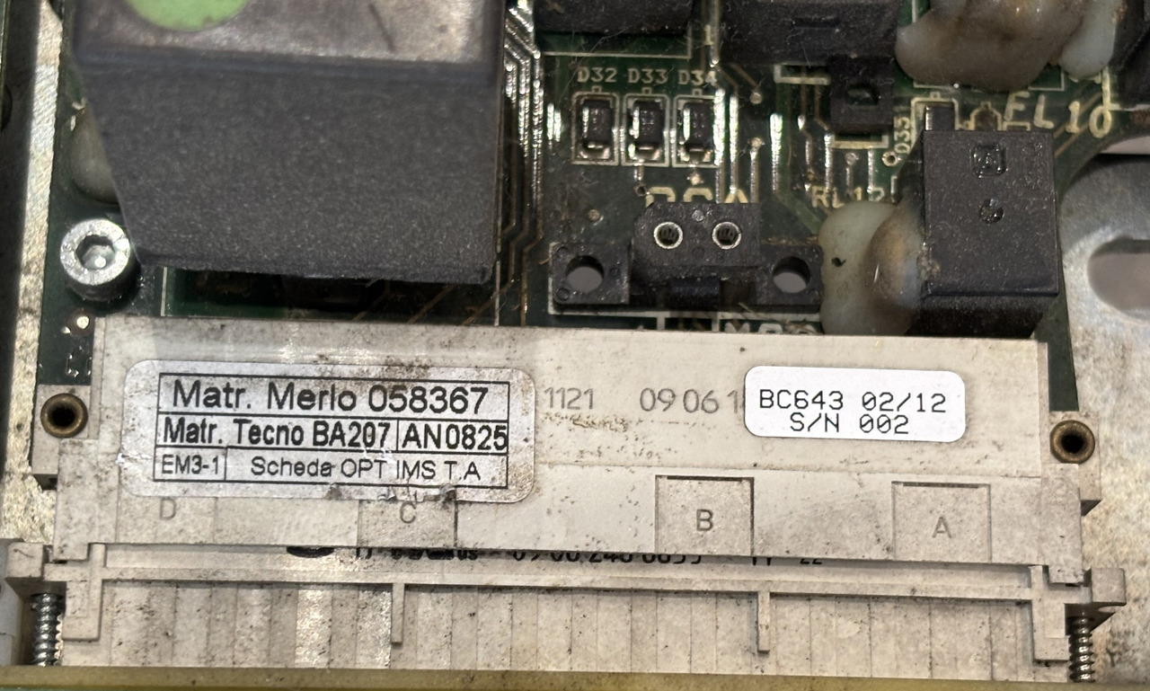 Merlo 058367 Kontroler Płyta Elektroniczna ECU MUGS UGS SGB Sterownik Bezpiecznik - ECU untuk Peralatan konstruksi: gambar 2 Merlo 058367 Kontroler Płyta Elektroniczna ECU MUGS UGS SGB Sterownik Bezpiecznik - ECU untuk Peralatan konstruksi: gambar 2