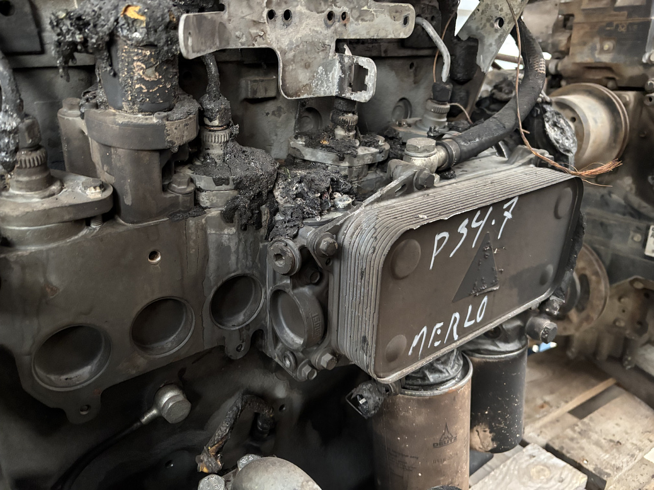 Merlo P 34.7 Silnik Blok Pompa Kolektor Wał Miska CZĘŚCI - Suku Cadang Mesin untuk Peralatan konstruksi: gambar 5 Merlo P 34.7 Silnik Blok Pompa Kolektor Wał Miska CZĘŚCI - Suku Cadang Mesin untuk Peralatan konstruksi: gambar 5