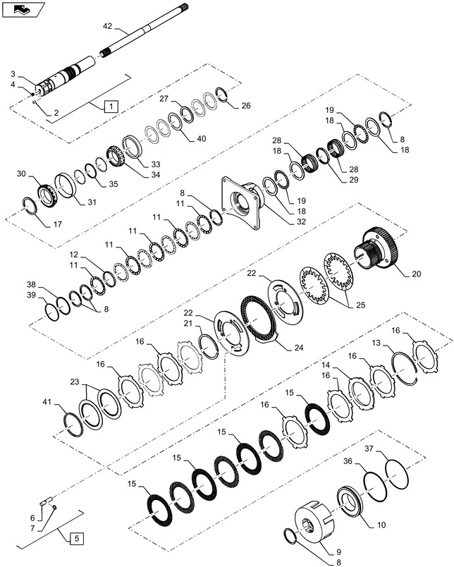 New Holland T6090 T6070 T7230 Tarcza hamulcowa 154.5mm id x 197mm od x 7.74mm thk 435892A2 - Cakram rem untuk Peralatan pertanian: gambar 1 New Holland T6090 T6070 T7230 Tarcza hamulcowa 154.5mm id x 197mm od x 7.74mm thk 435892A2 - Cakram rem untuk Peralatan pertanian: gambar 1