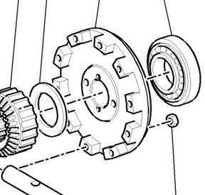 New Holland T7 T6050 TM165 TM155 TM150 TM140 TM145 TM180 Pokrywa Dyferencjału 5162543 - Gigi diferensial untuk Peralatan pertanian: gambar 1 New Holland T7 T6050 TM165 TM155 TM150 TM140 TM145 TM180 Pokrywa Dyferencjału 5162543 - Gigi diferensial untuk Peralatan pertanian: gambar 1