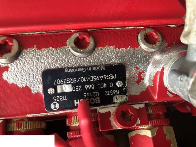 Pompa Paliwa Bosch PES6A95D410/3RS2907 - Pompa bahan bakar untuk Peralatan pertanian: gambar 2 Pompa Paliwa Bosch PES6A95D410/3RS2907 - Pompa bahan bakar untuk Peralatan pertanian: gambar 2