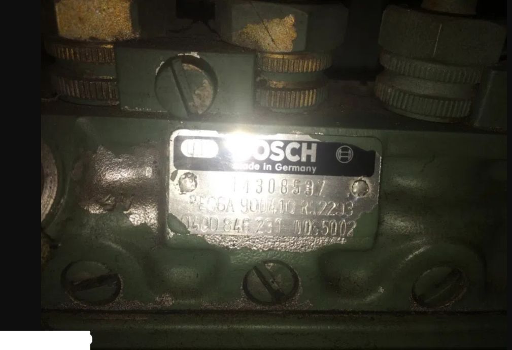 Pompa Wtryskowa - BOSCH PES6A , Mercedes OM 352 - Pompa bahan bakar untuk Peralatan pertanian: gambar 2 Pompa Wtryskowa - BOSCH PES6A , Mercedes OM 352 - Pompa bahan bakar untuk Peralatan pertanian: gambar 2