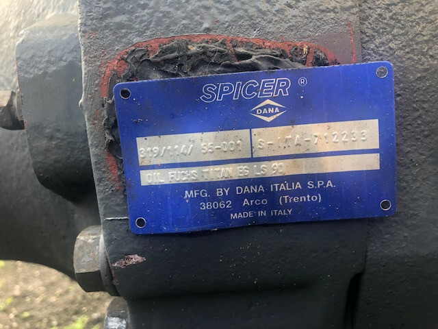 SPICER 319/114/ 55-001 , S-ita-712233 , Terex TL310 - Poros dan bagian untuk Peralatan pertanian: gambar 3 SPICER 319/114/ 55-001 , S-ita-712233 , Terex TL310 - Poros dan bagian untuk Peralatan pertanian: gambar 3
