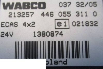 Wabco 037 32/05 ~ 24 V - Sistem listrik untuk Peralatan pertanian: gambar 1 Wabco 037 32/05 ~ 24 V - Sistem listrik untuk Peralatan pertanian: gambar 1