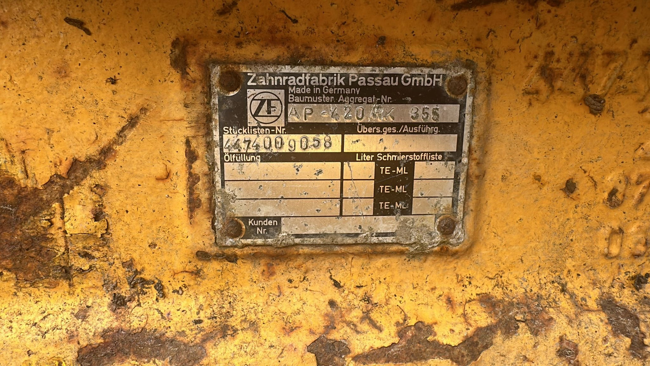 Zettelmeyer ZL5002 - most ZF AP-420 4474009058 - Poros dan bagian untuk Peralatan konstruksi: gambar 2 Zettelmeyer ZL5002 - most ZF AP-420 4474009058 - Poros dan bagian untuk Peralatan konstruksi: gambar 2