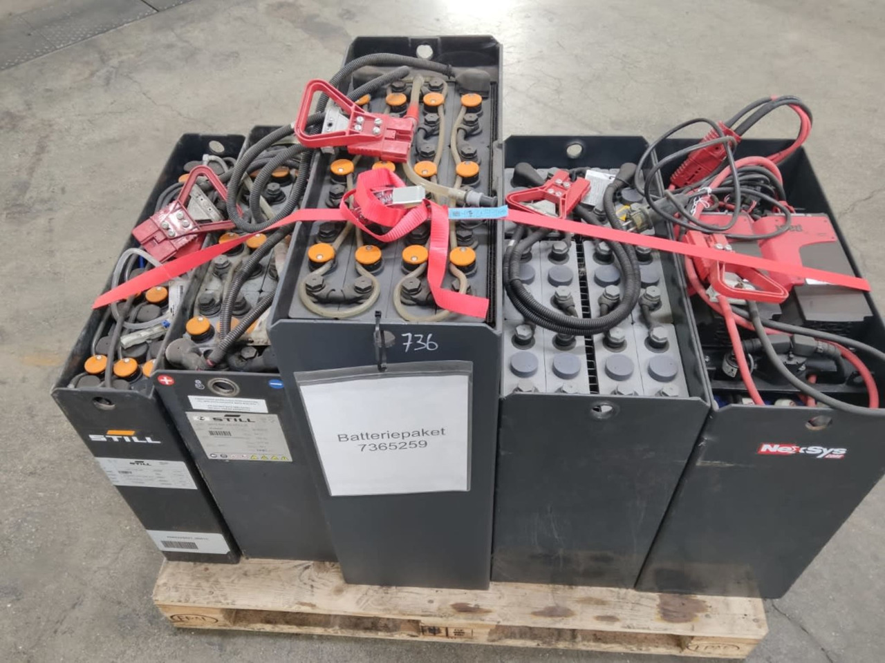 Battery package 5x pieces - Baterai untuk Peralatan untuk menangani material: gambar 4 Battery package 5x pieces - Baterai untuk Peralatan untuk menangani material: gambar 4