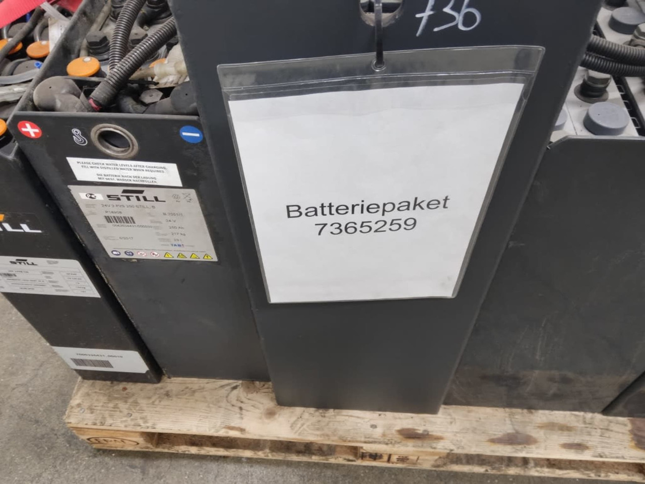Battery package 5x pieces - Baterai untuk Peralatan untuk menangani material: gambar 2 Battery package 5x pieces - Baterai untuk Peralatan untuk menangani material: gambar 2