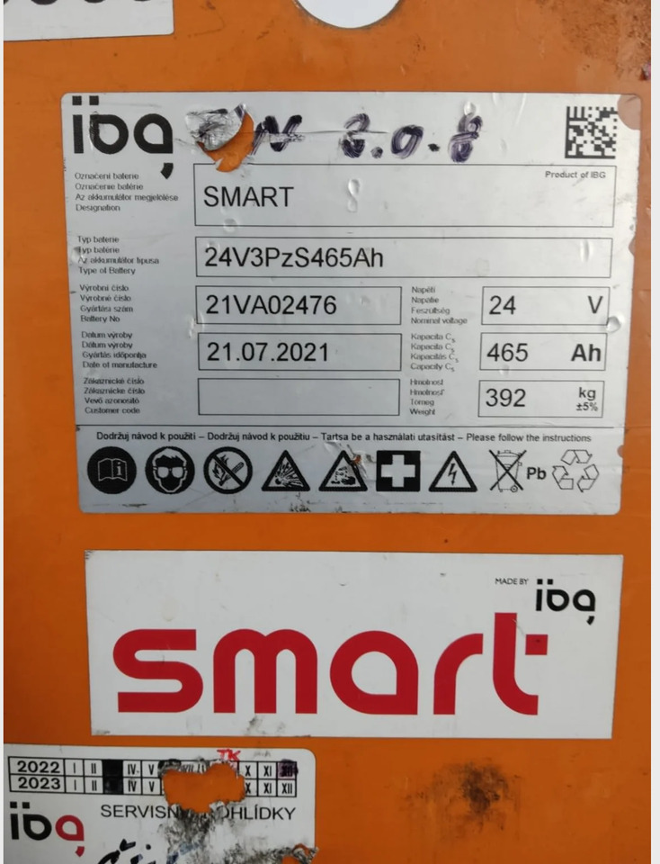 IBA Battery 24V 465Ah - Baterai untuk Peralatan untuk menangani material: gambar 2 IBA Battery 24V 465Ah - Baterai untuk Peralatan untuk menangani material: gambar 2