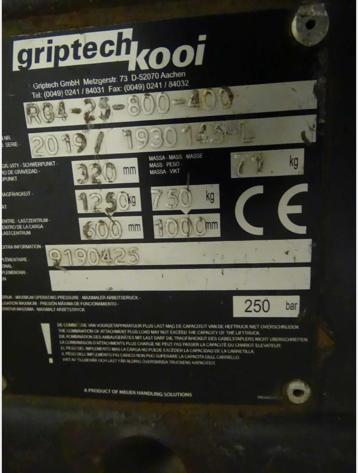 Attachment Package: 2x Extension forks FEM2 - Lampiran untuk Peralatan untuk menangani material: gambar 5 Attachment Package: 2x Extension forks FEM2 - Lampiran untuk Peralatan untuk menangani material: gambar 5