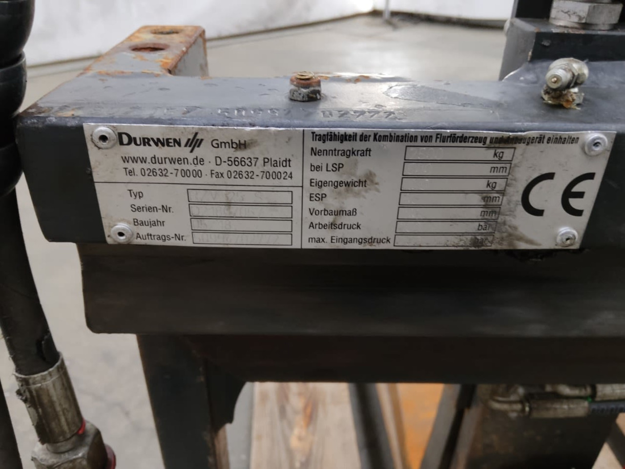 Durwen RZV25S - Lampiran untuk Peralatan untuk menangani material: gambar 2 Durwen RZV25S - Lampiran untuk Peralatan untuk menangani material: gambar 2