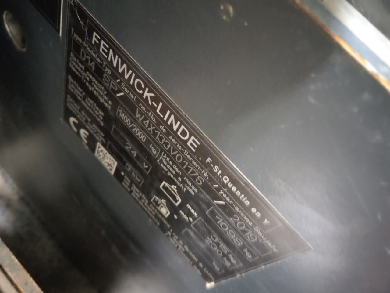 Linde L14LSP - Penumpuk: gambar 2 Linde L14LSP - Penumpuk: gambar 2