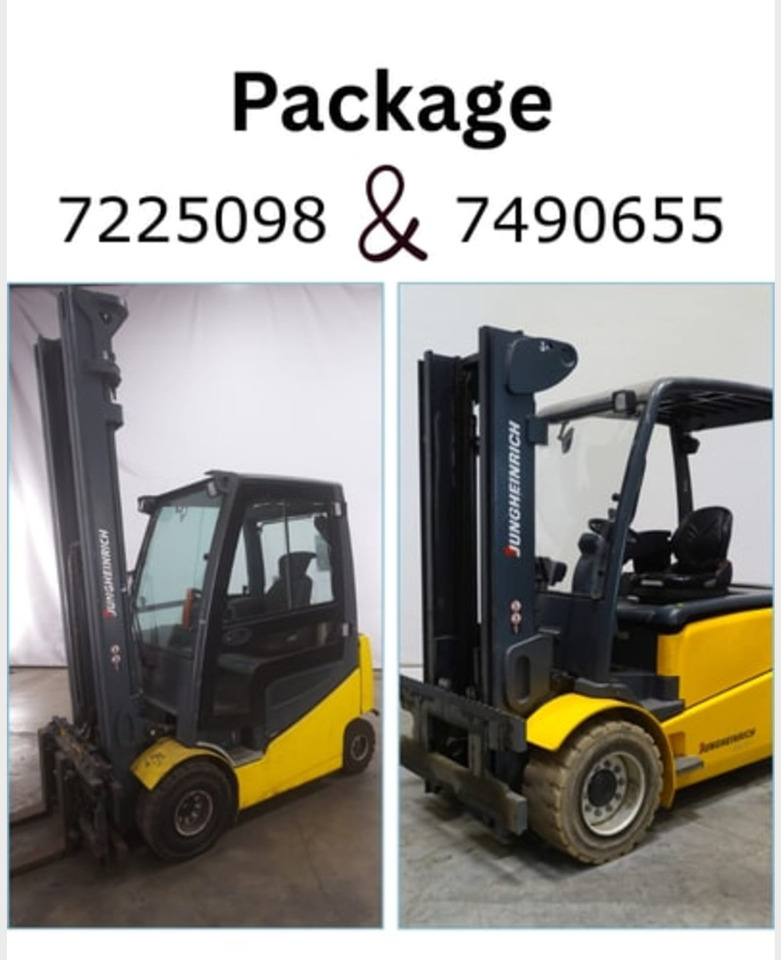 Package 4: JUNGHEINRICH EFG425k & EFG550 - Forklift listrik: gambar 1 Package 4: JUNGHEINRICH EFG425k & EFG550 - Forklift listrik: gambar 1