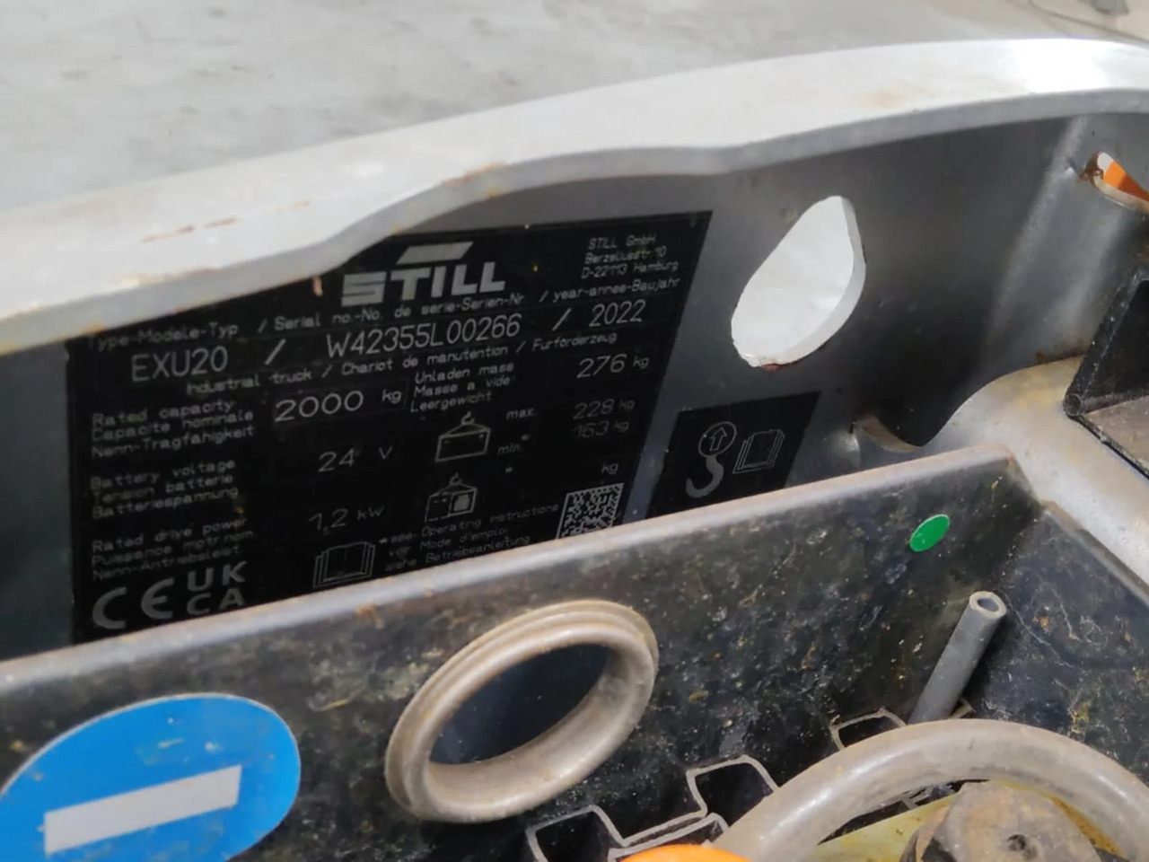 STILL EXU20 - Truk pallet: gambar 5 STILL EXU20 - Truk pallet: gambar 5