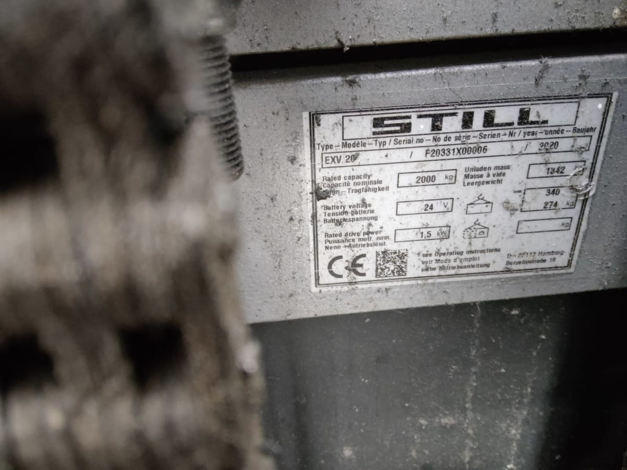 STILL EXV20 - Penumpuk: gambar 5 STILL EXV20 - Penumpuk: gambar 5