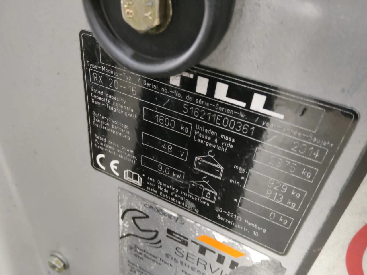 STILL RX20-16 - Forklift listrik: gambar 2 STILL RX20-16 - Forklift listrik: gambar 2