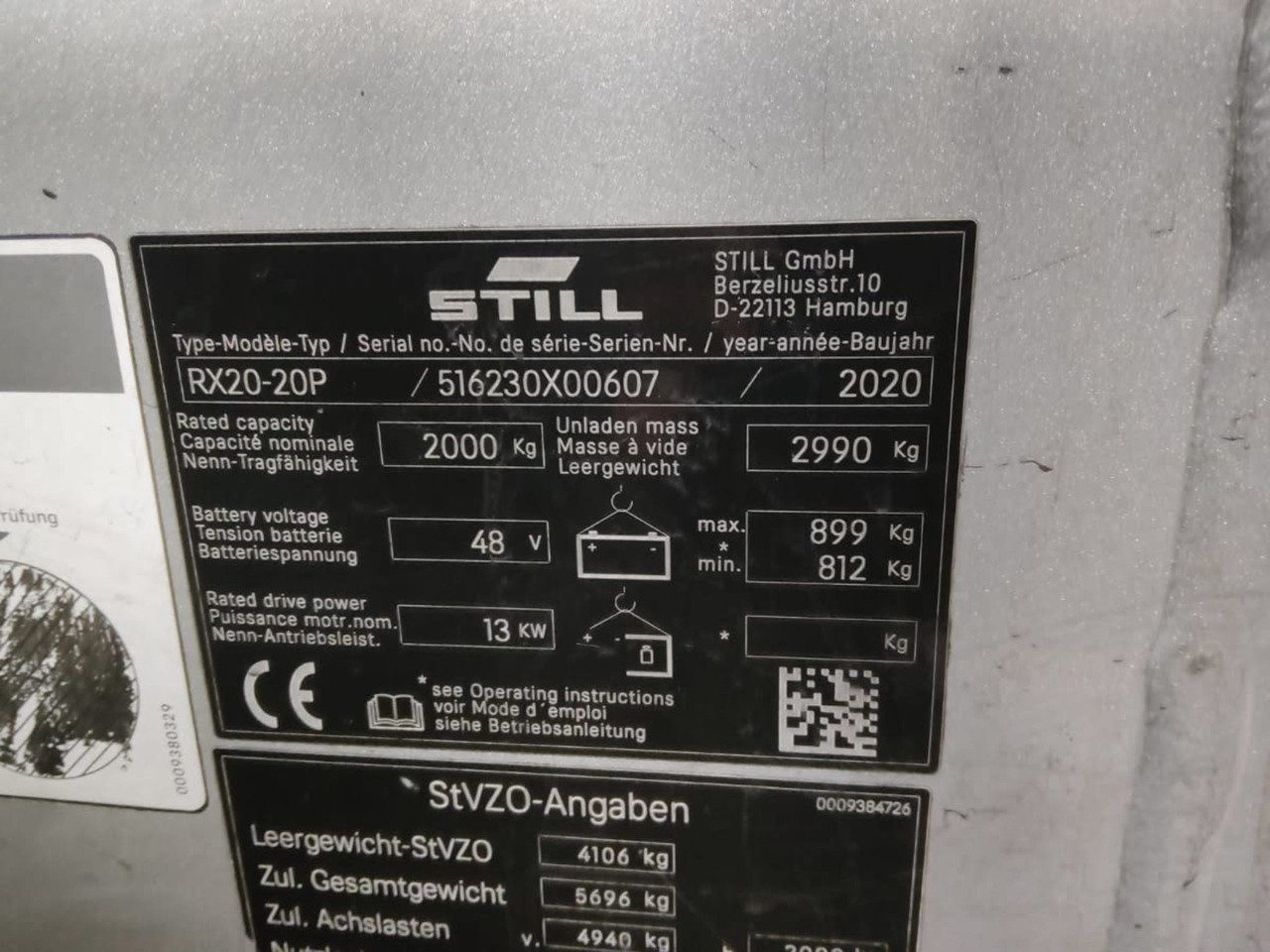 STILL RX20-20P - Forklift listrik: gambar 2 STILL RX20-20P - Forklift listrik: gambar 2