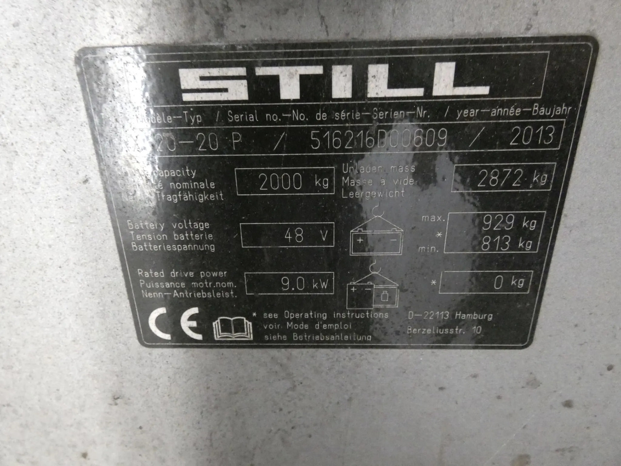 STILL RX20-20P - Forklift listrik: gambar 5 STILL RX20-20P - Forklift listrik: gambar 5