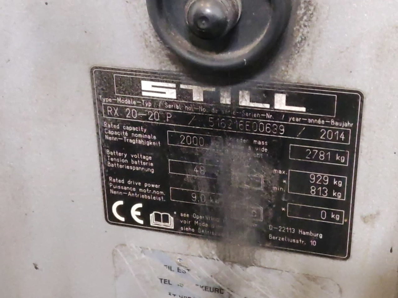 STILL RX20-20P - Forklift listrik: gambar 2 STILL RX20-20P - Forklift listrik: gambar 2