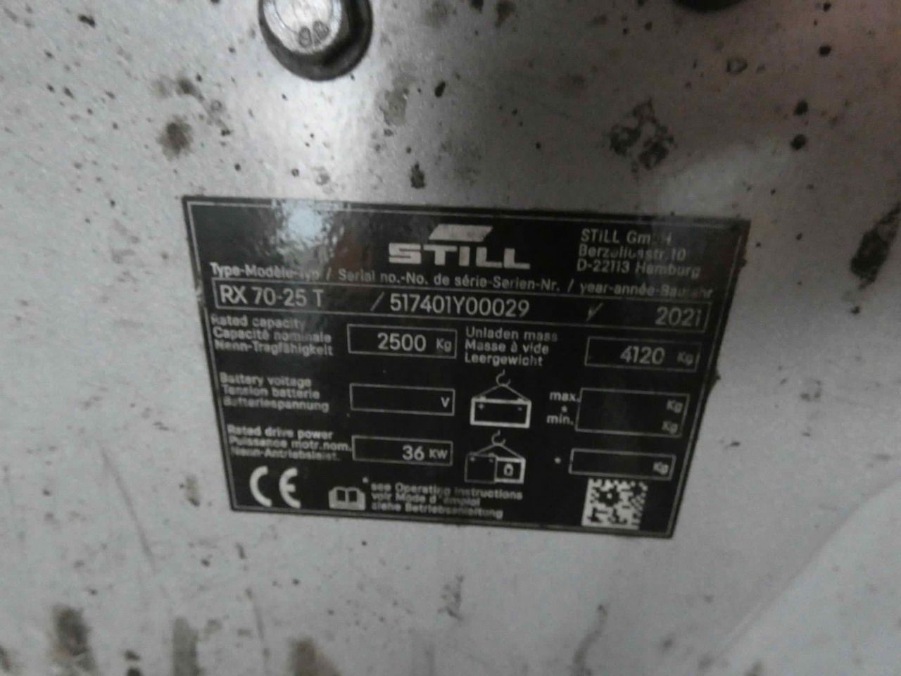 STILL RX70-25T - Forklift LPG: gambar 5 STILL RX70-25T - Forklift LPG: gambar 5