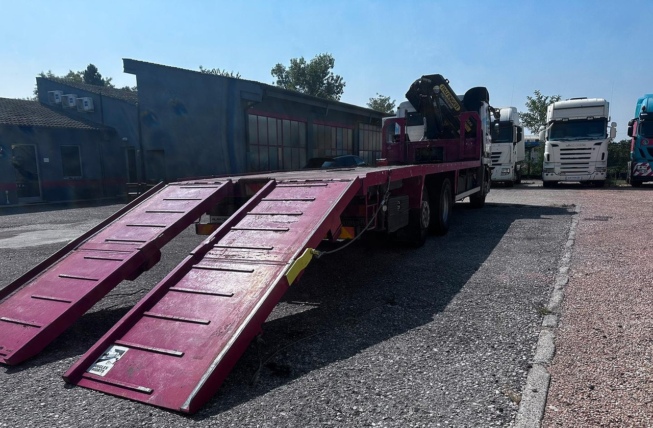 Pianale Mercedes 2540 con gru - Truk flatbed, Truk derek: gambar 2 Pianale Mercedes 2540 con gru - Truk flatbed, Truk derek: gambar 2